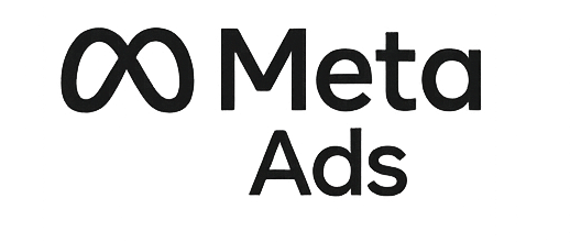 Meta Ads logo on a transparent background